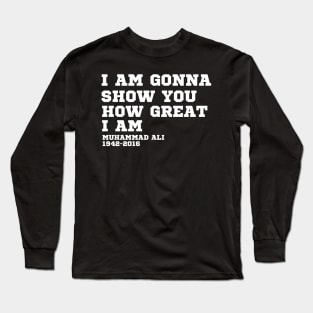 muhammad ali Long Sleeve T-Shirt